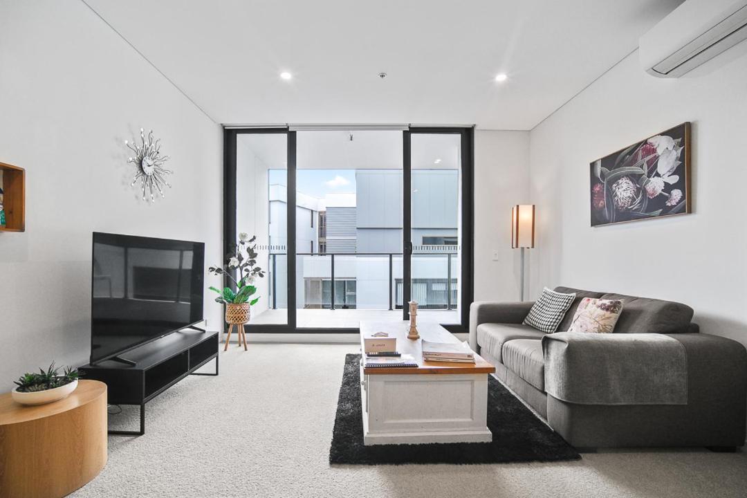 Spacious1 Br@Waterfront Olympic Park_Free Carpark Sydney Eksteriør billede